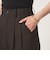 ソモウライク 2タック ワイド パンツ ウォッシャブル ストレッチ