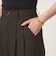 ソモウライク 2タック ワイド パンツ ウォッシャブル ストレッチ