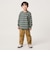 フトピッチ ボーダー ロングスリーブ Tシャツ / キッズ 100cm-160cm