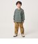 フトピッチ ボーダー ロングスリーブ Tシャツ / キッズ 100cm-160cm