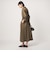 ［size SHORTあり］シャツ襟 フィット＆フレア タック 5分袖 ワンピース
