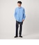 【WEB限定】JUST fit コットンライク リラックス シルエット 長袖 シャツ