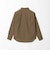 【WEB限定】JUST fit コットンライク ポリエステル 長袖 シャツ
