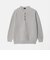 【WEB限定】ガーター編み ヘンリーネック ニット