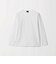 オーガニック コットン ポンチ クルーネック 長袖 Tシャツ