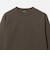オーガニック コットン ポンチ クルーネック 長袖 Tシャツ