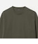 オーガニック コットン ポンチ クルーネック 長袖 Tシャツ
