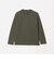 オーガニック コットン ポンチ クルーネック 長袖 Tシャツ