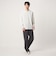 FINE BASIC ヴィンテージライク ヘンリーネック 長袖 カットソー Tシャツ