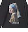 フェルメール クルーネック プリント 長袖 Tシャツ