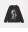 フェルメール クルーネック プリント 長袖 Tシャツ
