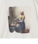 フェルメール クルーネック プリント 長袖 Tシャツ