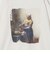 フェルメール クルーネック プリント 長袖 Tシャツ