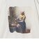 フェルメール クルーネック プリント 長袖 Tシャツ