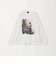 フェルメール クルーネック プリント 長袖 Tシャツ