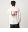 フェルメール クルーネック プリント 長袖 Tシャツ