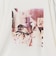 フェルメール クルーネック プリント 長袖 Tシャツ