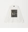 フェルメール クルーネック プリント 長袖 Tシャツ