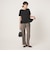 ［size SHORT/TALLあり］カチリラ ストレート パンツ ウォッシャブル ストレッチ