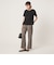 ［size SHORT/TALLあり］カチリラ ストレート パンツ ウォッシャブル ストレッチ