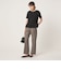 ［size SHORT/TALLあり］カチリラ ストレート パンツ ウォッシャブル ストレッチ