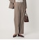 ［size SHORT/TALLあり］カチリラ ストレート パンツ ウォッシャブル ストレッチ
