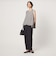 ［size SHORT/TALLあり］カチリラ ストレート パンツ ウォッシャブル ストレッチ