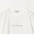 ロゴ  ロングスリーブ カットソー