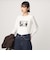 ロゴ  ロングスリーブ カットソー