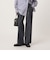 ［size SHORT/TALLあり］ニーハイフレア パンツ デニム ストレッチ