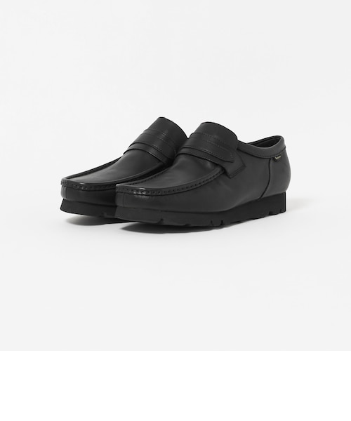 Clarks Originals ローファー ブラック Clarks Originals＞ワラローファー ゴアテックス ブラック シューズ