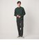 【WEB限定】JUST fit デニムライク スラックス