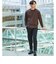 【WEB限定】JUST fit デイリー ワイド 長袖 Tシャツ -吸水速乾・抗菌-