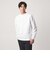 【WEB限定】JUST fit クリーン カノコ ワイド クルーネック 長袖 Tシャツ -抗菌-