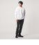 【WEB限定】JUST fit クリーン カノコ ワイド クルーネック 長袖 Tシャツ -抗菌-