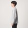 【WEB限定】JUST fit クリーン カノコ ワイド クルーネック 長袖 Tシャツ -抗菌-