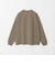【WEB限定】JUST fit クリーン カノコ ワイド クルーネック 長袖 Tシャツ -抗菌-