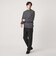 【WEB限定】JUST fit ハイゲージ ジャケイン モックネック ニット