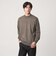 【WEB限定】JUST fit ハイゲージ ジャケイン モックネック ニット