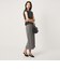 Daily Chic Iライン スリム スカート ストレッチ