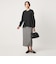 Daily Chic Iライン スリム スカート ストレッチ