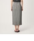 Daily Chic Iライン スリム スカート ストレッチ