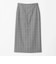Daily Chic Iライン スリム スカート ストレッチ