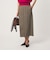Daily Chic Iライン スリム スカート ストレッチ