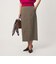 Daily Chic Iライン スリム スカート ストレッチ