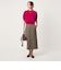 Daily Chic Iライン スリム スカート ストレッチ