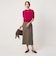Daily Chic Iライン スリム スカート ストレッチ