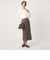 Daily Chic Iライン スリム スカート ストレッチ
