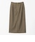 Daily Chic Iライン スリム スカート ストレッチ