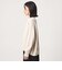 【WEB限定】＜at ease＞ダブルフェイス レースアップ プルオーバー カットソー